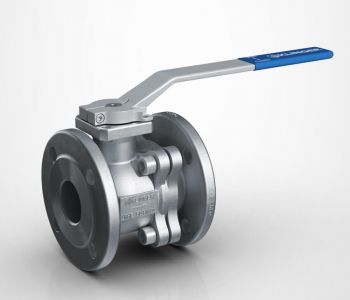 KHE-FK z kołnierzami (zabudowa krótka) ZAWORY KULOWE KLINGER BALLOSTAR® KHE kurki kulowe armatura przemysłowa