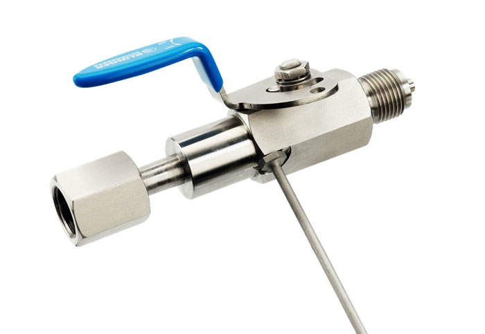 Mamometryczny zawór kulowy intec k610 zawory kulowe ze stali nierdzewnej do manometrów i króćców pomiarowych